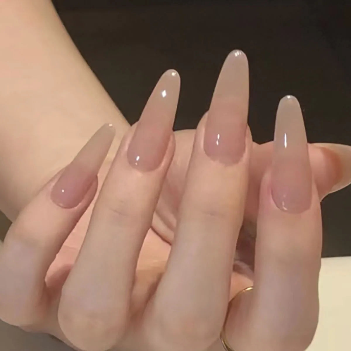 Ada Nude Press On Nails
