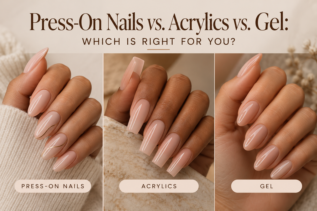 Press-On Nails vs. Acrylics vs. Gel: Which Is Right for You?