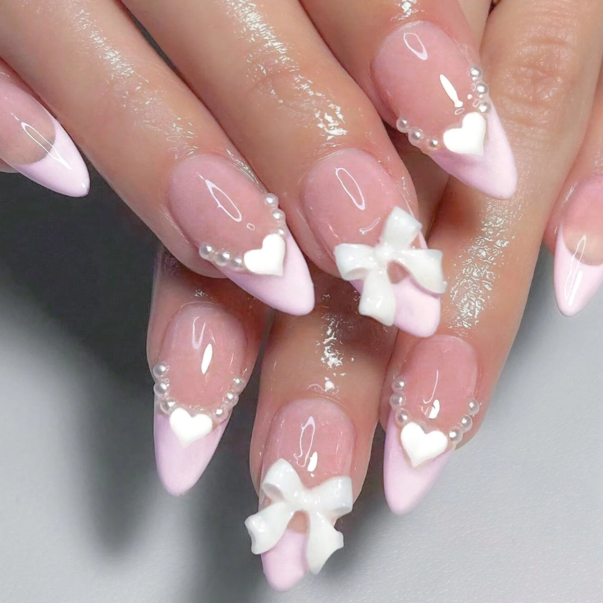 Chelsea Pink Press On Nails