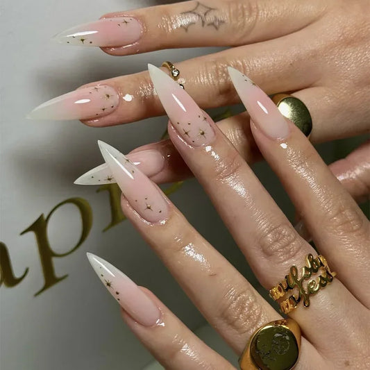 Allison Nude Press On Nails