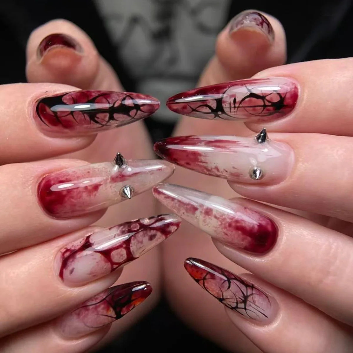 Rosie Red Press On Nails