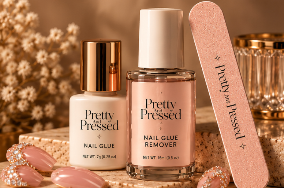 Nail Necessities Kit for press-on nails by Pretty and Pressed